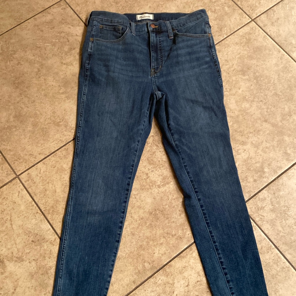 Madewell 10” High Rise Skinny Jeans Size 29
